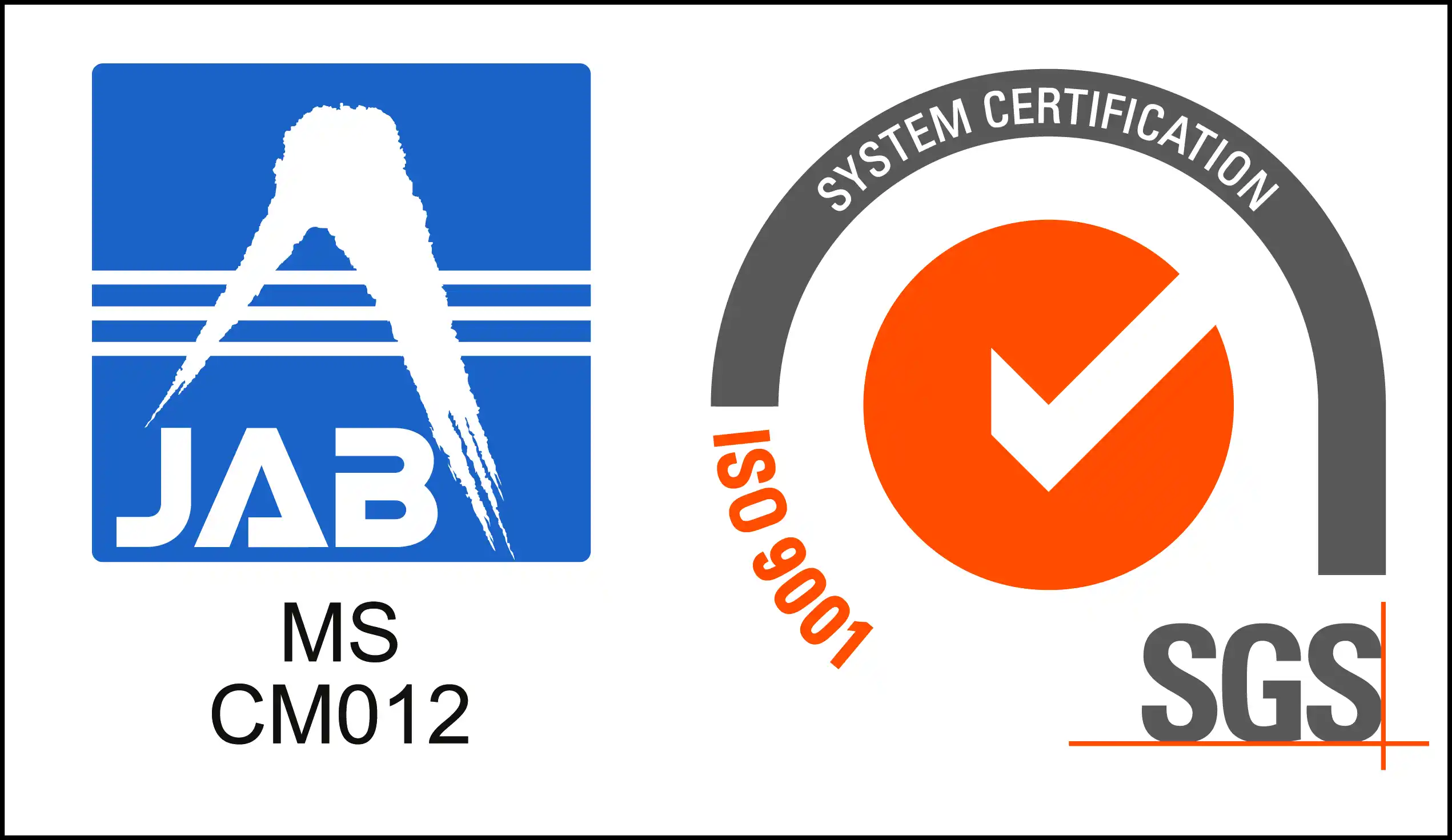 品質マネジメントシステム ISO9001ロゴマーク