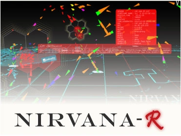 NIRVANA-Rトラフィック可視化のイメージ